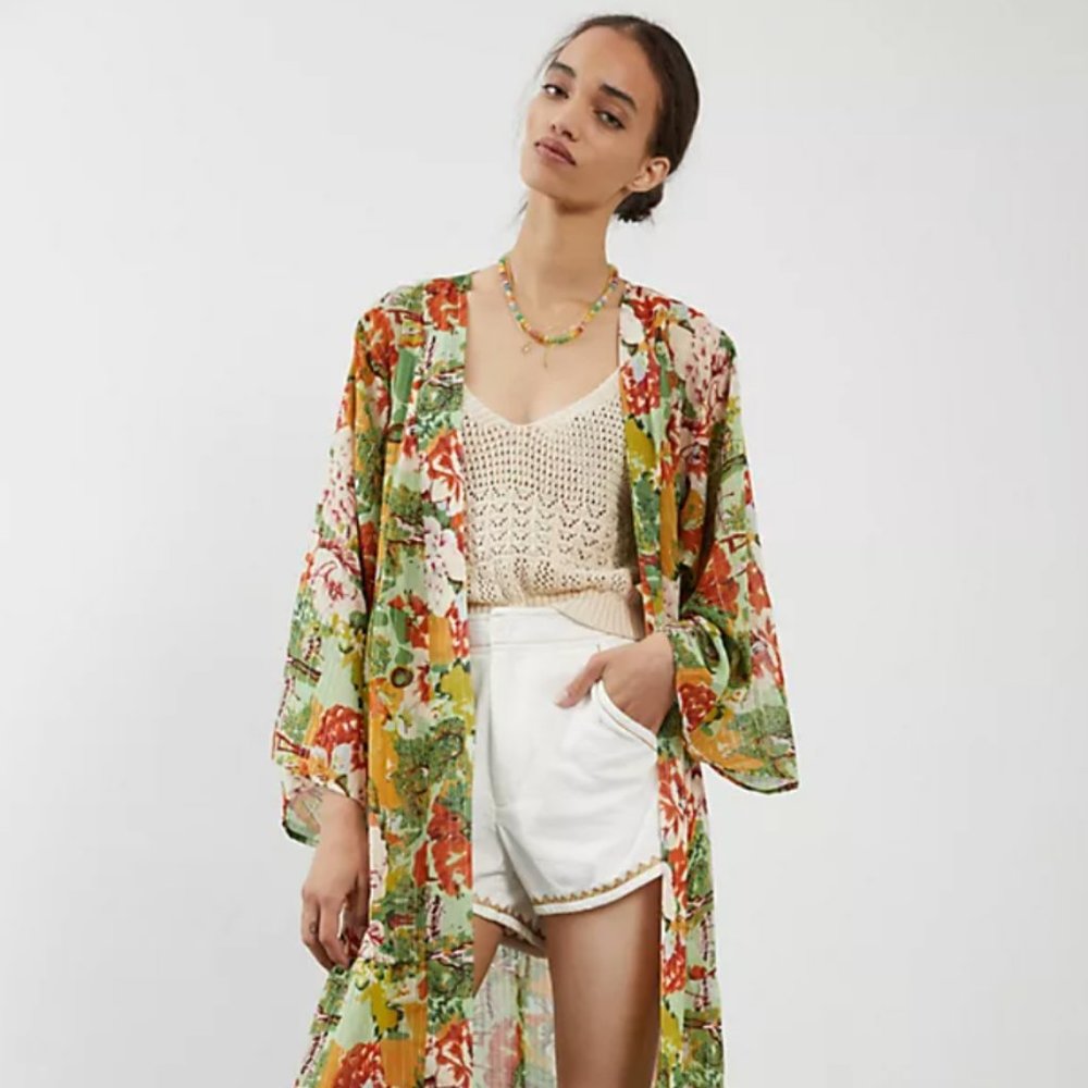 Floral Duster Kimono